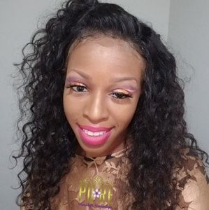 18 in Curly Custom Frontal Unit